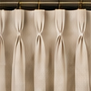 Goblet pleat header